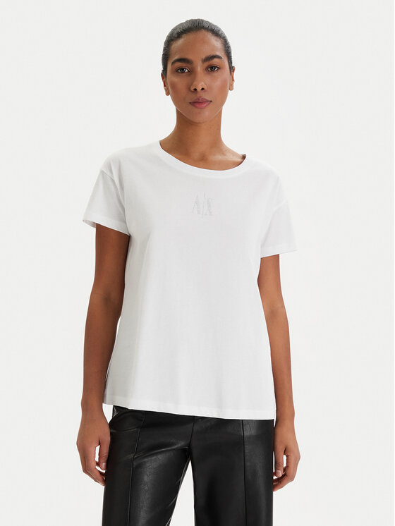 Armani Exchange Marškinėliai · Balta