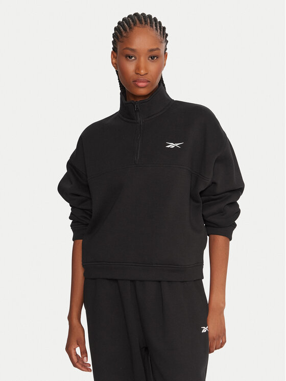 Reebok Džemperis · Juoda · Regular Fit