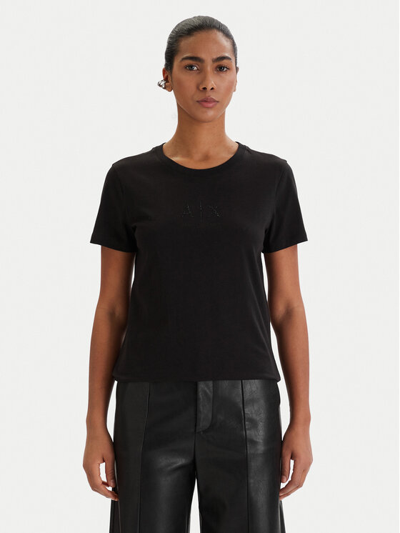 Armani Exchange Marškinėliai · Juoda