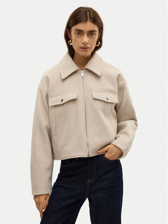Vero Moda Demisezoninė striukė · Smėlio