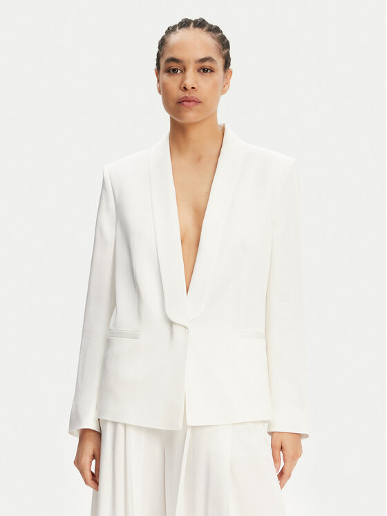 BOSS Švarkas · Balta · Regular Fit