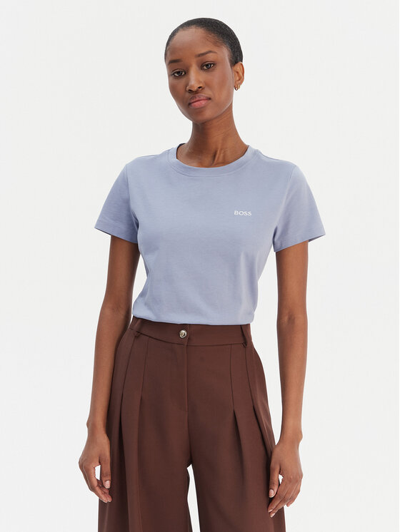 BOSS Marškinėliai · Mėlyna