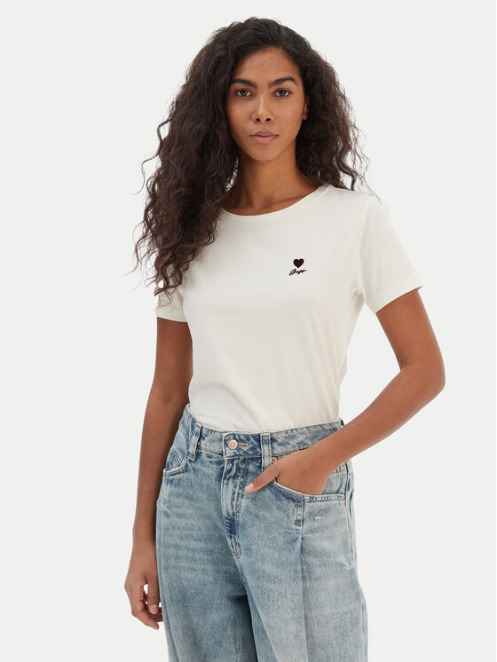 BOSS Marškinėliai · Smėlio