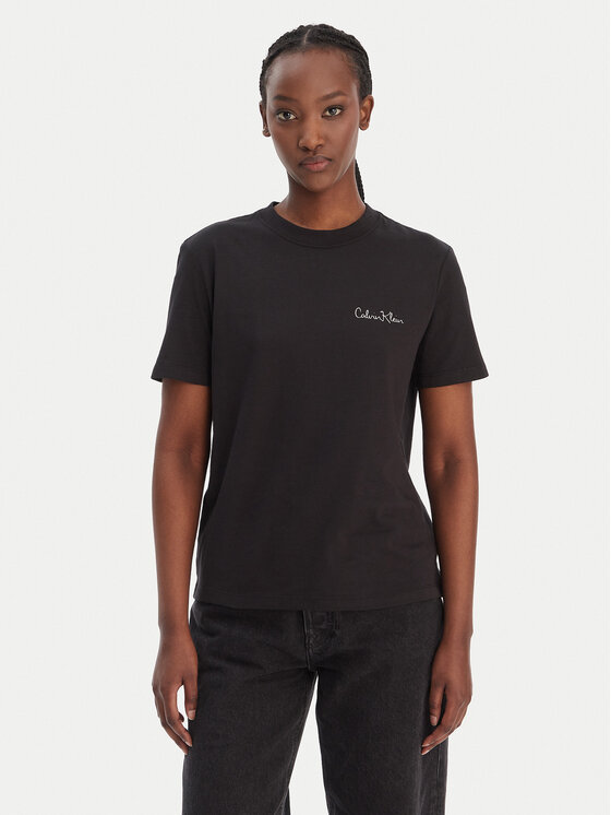 Kodas SUN15 Calvin Klein Jeans Marškinėliai · Juoda