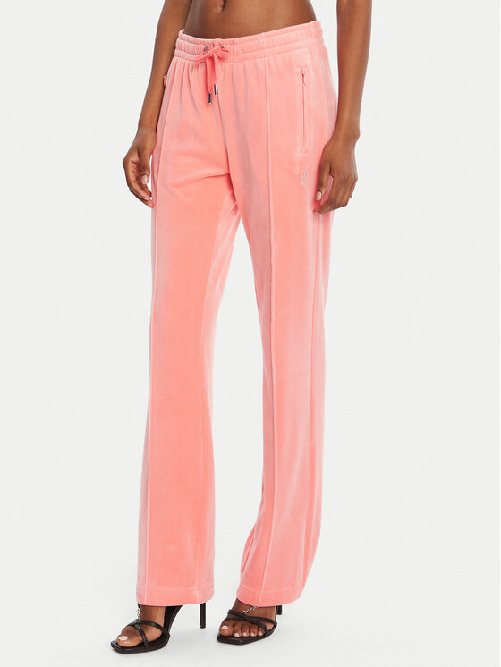 Juicy Couture Sportinės kelnės · Oranžinė · Regular Fit
