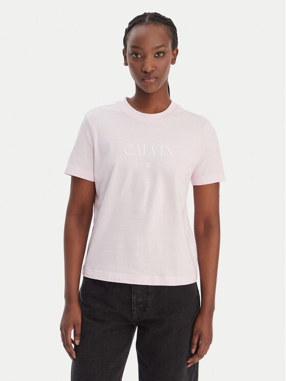 Calvin Klein Jeans Marškinėliai · Rožinė