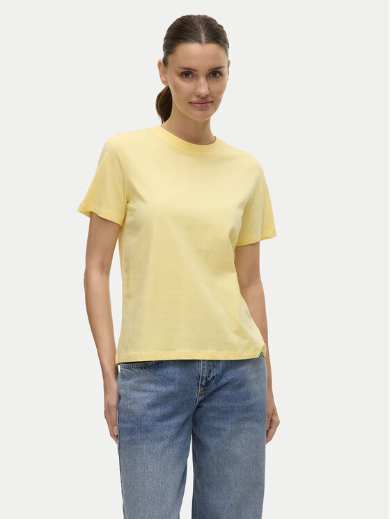 Vero Moda Marškinėliai · Geltona