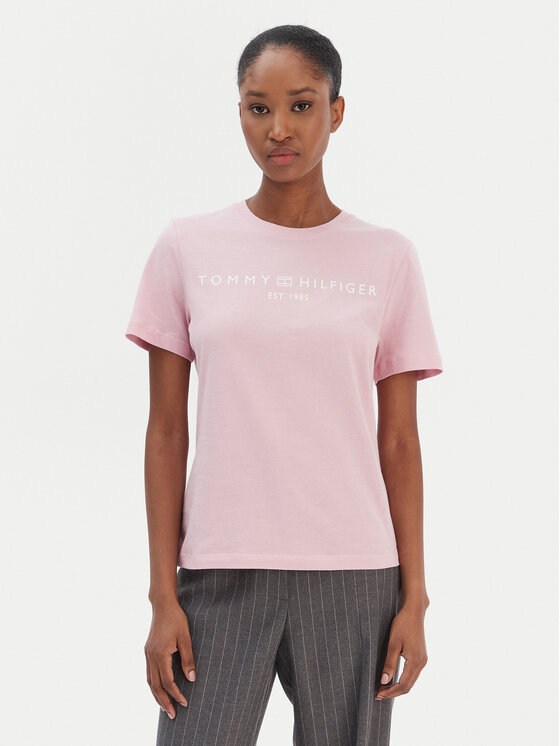 Tommy Hilfiger Marškinėliai · Rožinė