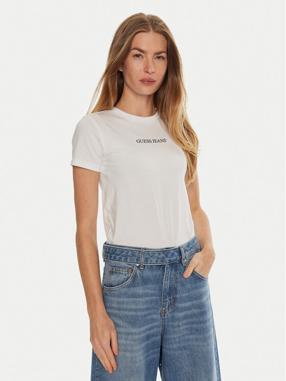 Kodas 20MAY Guess Jeans Marškinėliai · Balta