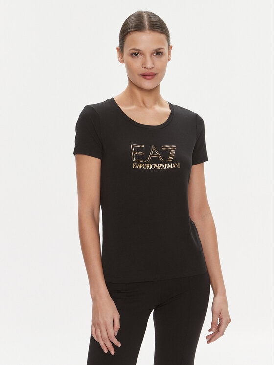 EA7 Emporio Armani Marškinėliai · Juoda
