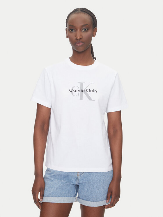 Calvin Klein Jeans Marškinėliai · Balta