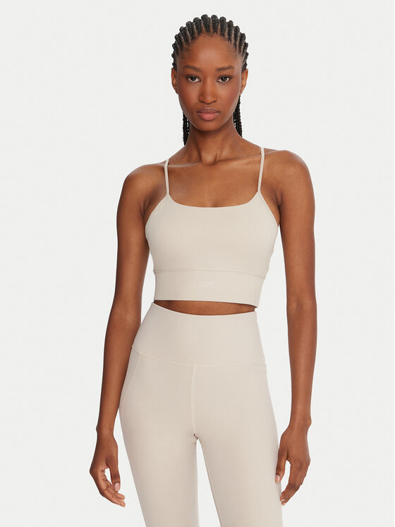 Kodas 20MAY Reebok Sportinė liemenėlė · Smėlio