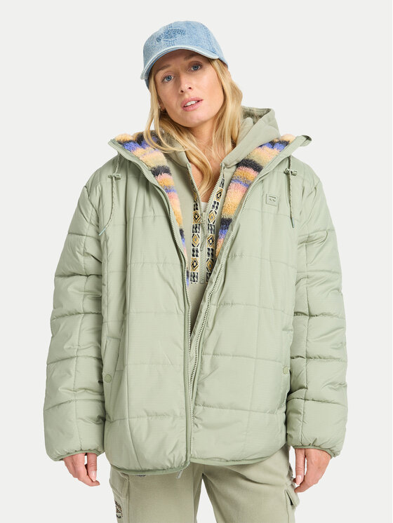 Billabong Demisezoninė striukė · Žalia