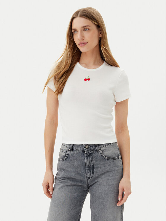 ONLY Marškinėliai · Balta