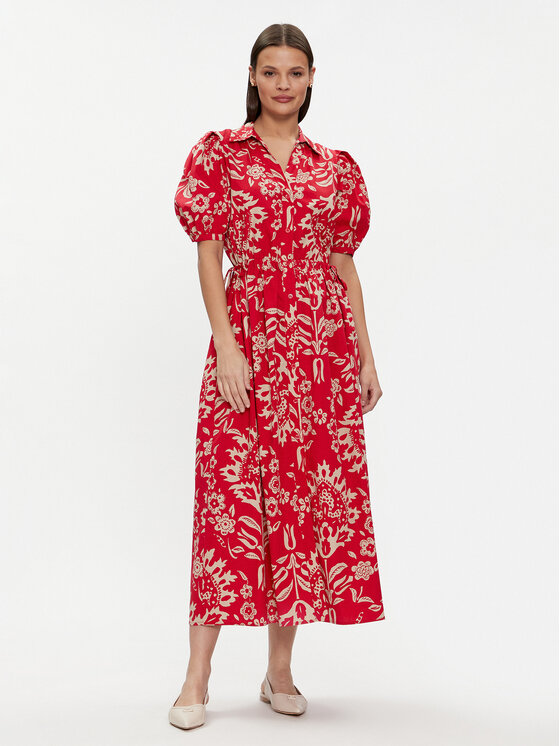 Liu Jo Marškinių tipo suknelė · Raudona · Midi