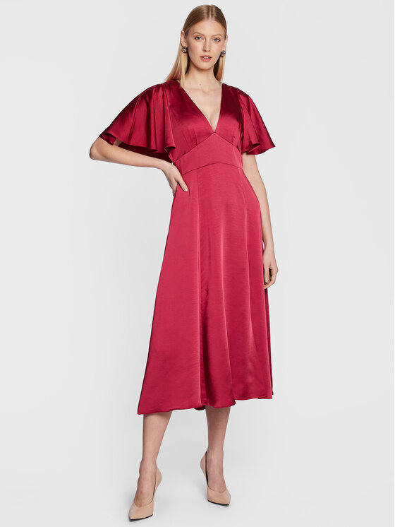 Ted Baker Kokteilinė suknelė · Rožinė · Midi