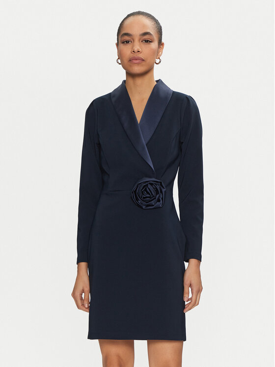 Rinascimento Kokteilinė suknelė · Tamsiai mėlyna · Mini