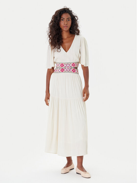 Desigual Vasarinė suknelė · Balta · Midi