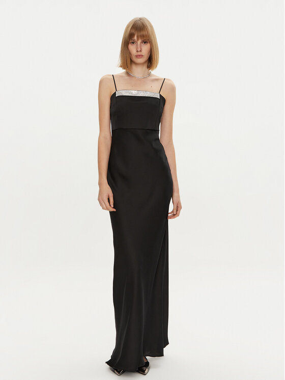 Simona Corsellini Vakarinė suknelė · Juoda · Maksi
