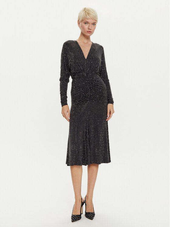 PINKO Kokteilinė suknelė · Juoda · Midi