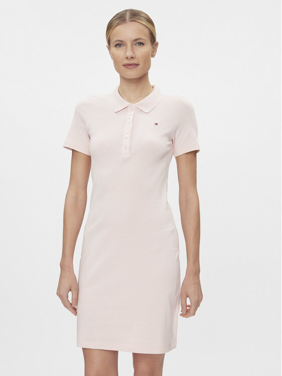 Tommy Hilfiger Kasdieninė suknelė · Rožinė · Mini