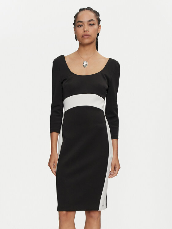 Calvin Klein Kasdieninė suknelė · Juoda · Midi