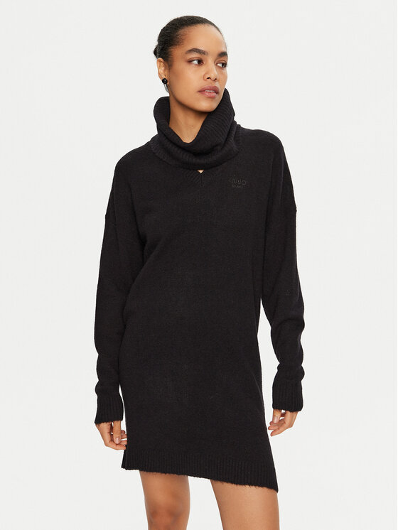 Liu Jo Trikotažinė suknelė · Juoda · Mini