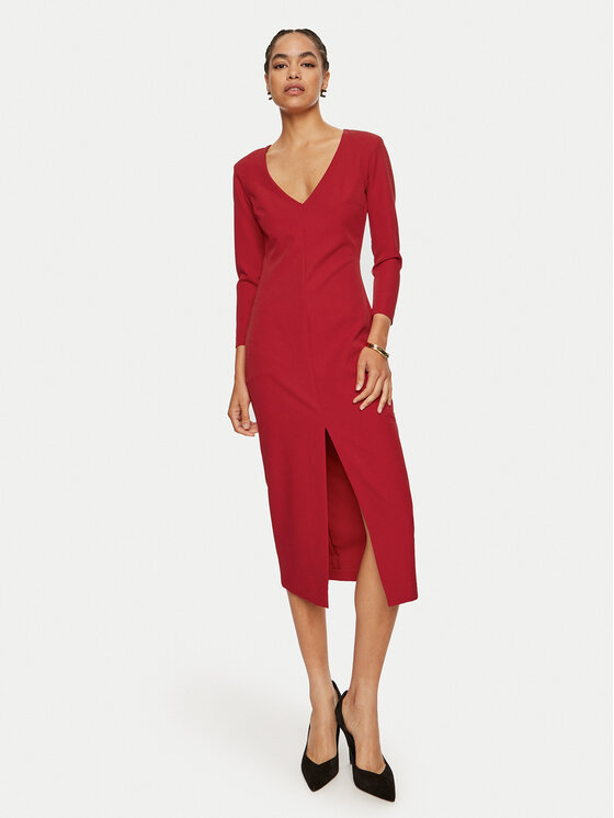 ACCESS FASHION Kokteilinė suknelė · Raudona · Midi