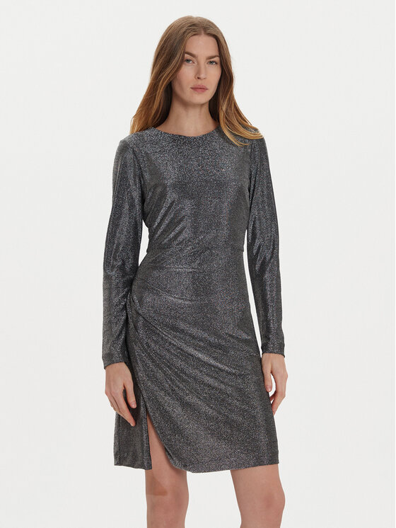 DKNY Kokteilinė suknelė · Sidabrinė · Mini