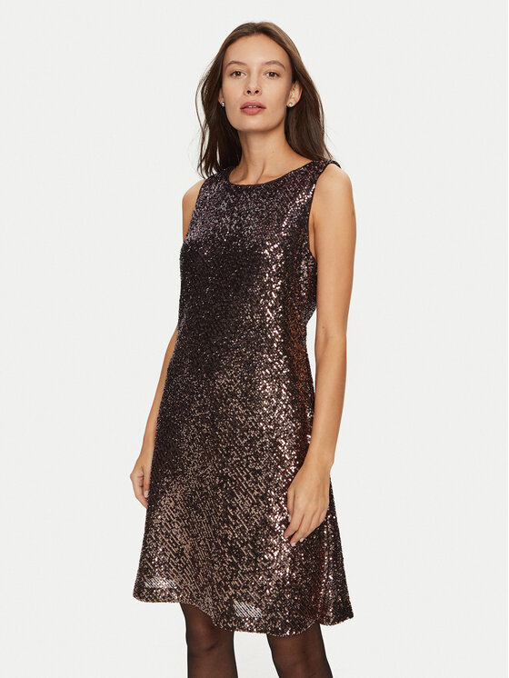 DKNY Kokteilinė suknelė · Ruda · Mini