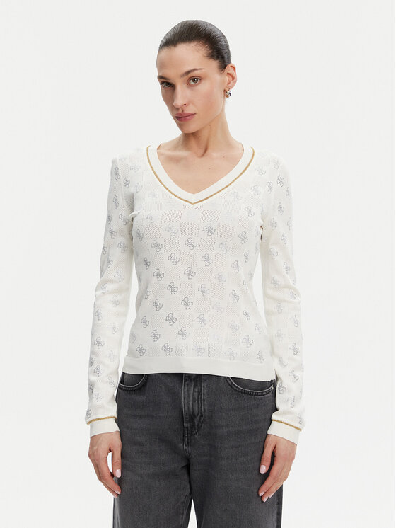 Guess Megztinis · Smėlio · Regular Fit