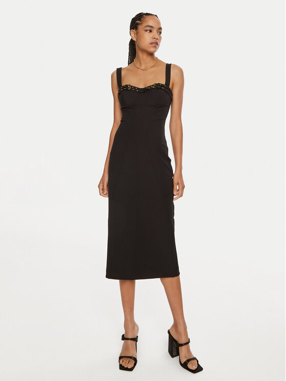 Versace Jeans Couture Kokteilinė suknelė · Juoda · Midi