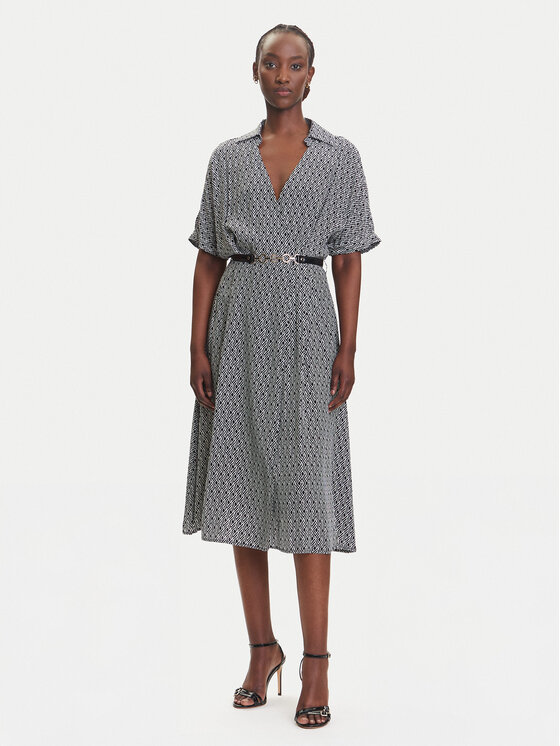 Fracomina Kasdieninė suknelė · Juoda · Midi