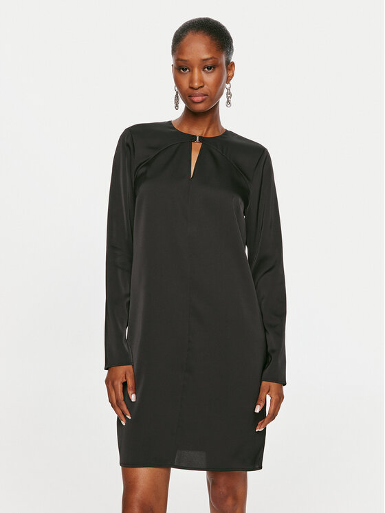 Calvin Klein Kasdieninė suknelė · Juoda · Midi