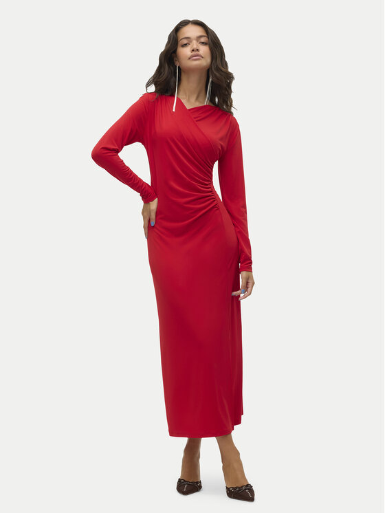 Vero Moda Kokteilinė suknelė · Raudona · Midi