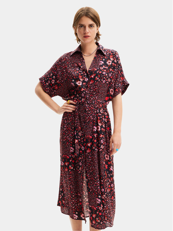 Desigual Marškinių tipo suknelė · Juoda · Mini