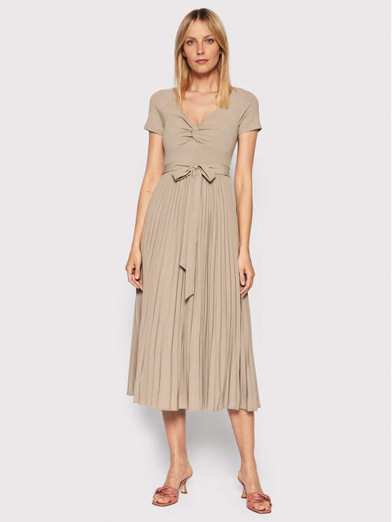 Guess Kasdieninė suknelė · Smėlio · Midi