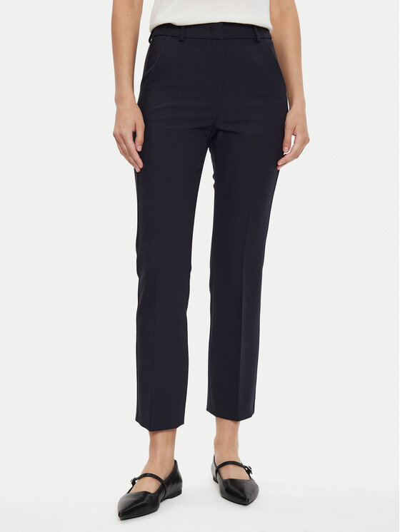 Weekend Max Mara Moteriškos kelnės · Tamsiai mėlyna · Regular Fit