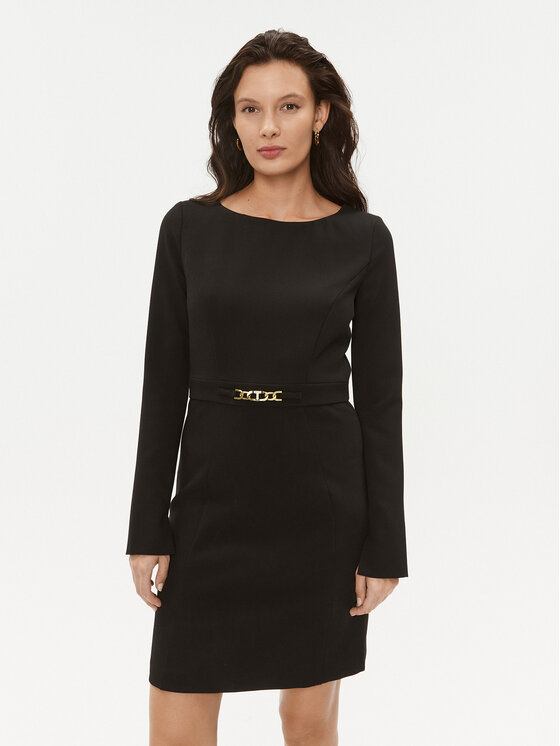TWINSET Kasdieninė suknelė · Juoda · Mini