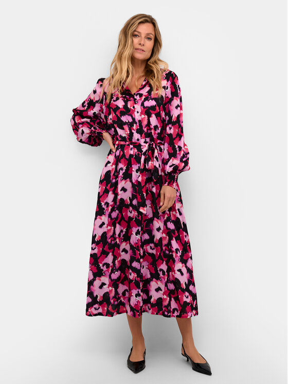 Kaffe Marškinių tipo suknelė · Rožinė · Midi