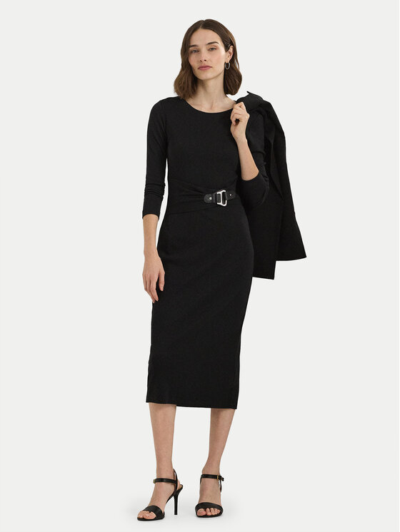 Kodas 20MAY LAUREN RALPH LAUREN Kasdieninė suknelė · Juoda · Midi