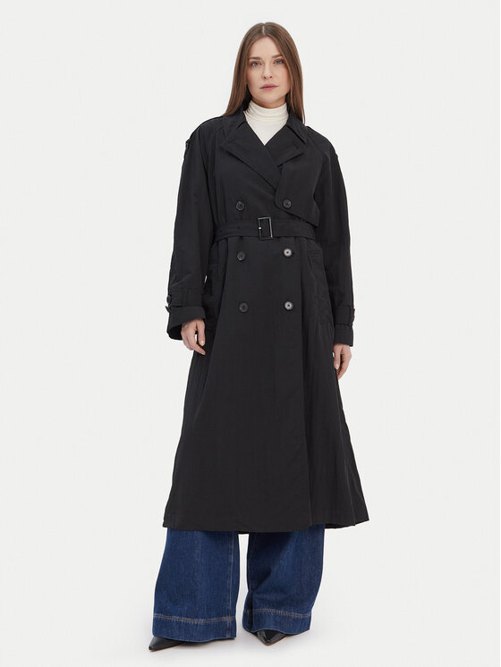 Tommy Hilfiger Trenčas · Juoda