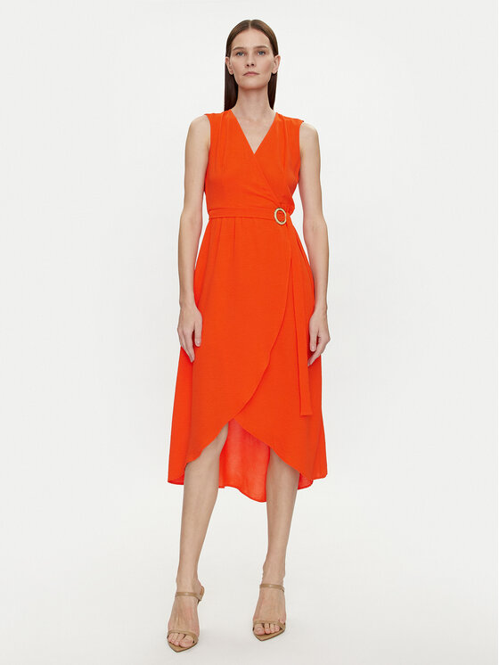 Morgan Vasarinė suknelė · Oranžinė · Maksi