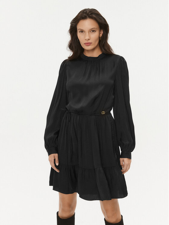 Kodas 20MAY TWINSET Kokteilinė suknelė · Juoda · Mini