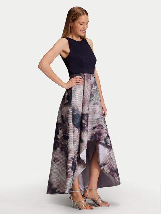 Swing Kokteilinė suknelė · Spalvota · Midi