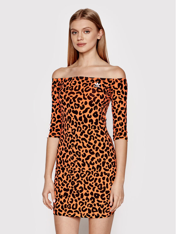 adidas Kasdieninė suknelė · Oranžinė · Mini