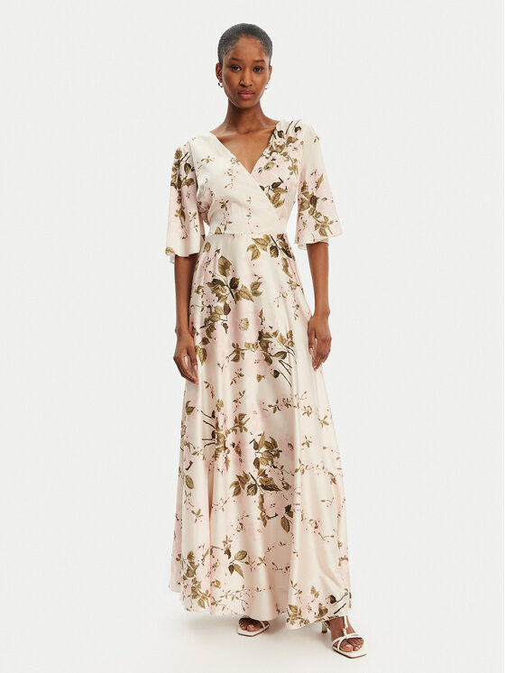 Kodas SUN15 Rinascimento Vakarinė suknelė · Smėlio · Maksi