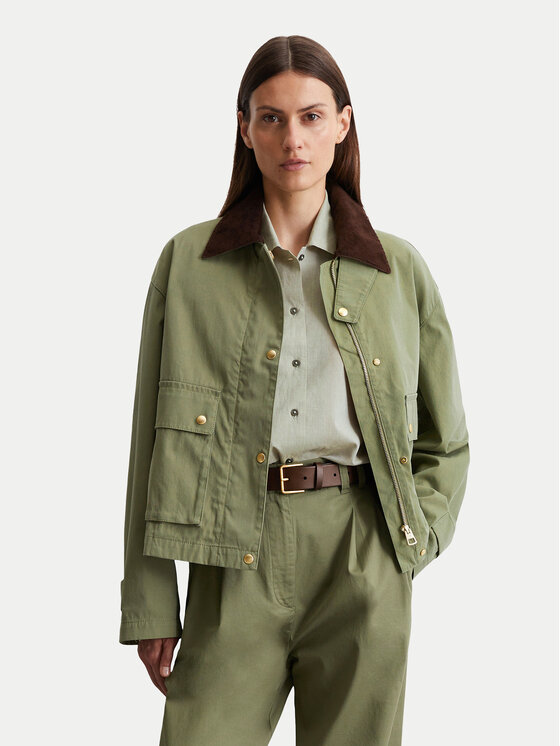 Marc O'Polo Demisezoninė striukė · Žalia