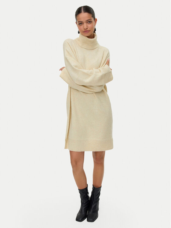 Vero Moda Trikotažinė suknelė · Smėlio · Mini