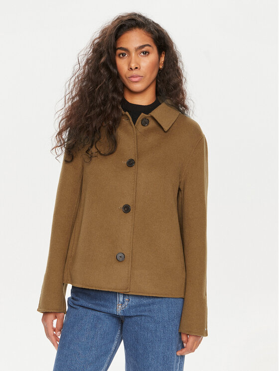 Tommy Hilfiger Demisezoninė striukė · Ruda